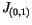 $\displaystyle J_{(0,1)}$