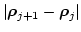 $\displaystyle \vert\mbox{\boldmath$\rho$}_{j+1}-\mbox{\boldmath$\rho$}_j\vert$