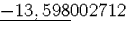 $\underline{-13,598}002712$